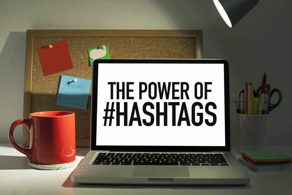 ordinateur écran hashtags